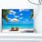 Designart - Turquoise Beach with Chairs - Seashore Photo Canvas Print